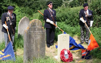 Pte. Levi Sherwin Commemorated