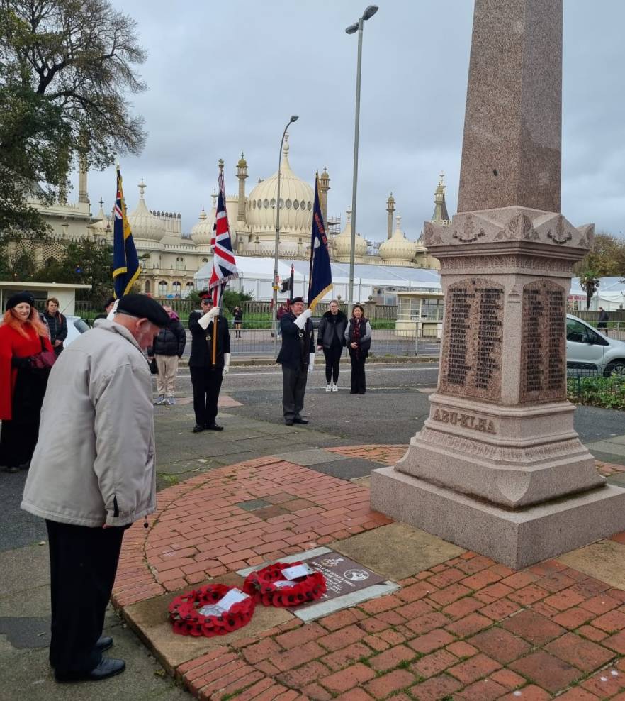 Remembrance 2022 In Brighton The Royal Sussex Regiment   Brighton 08 