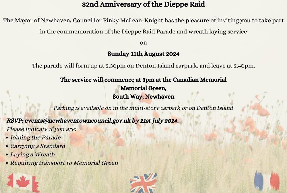 Dieppe Raid Commemorations